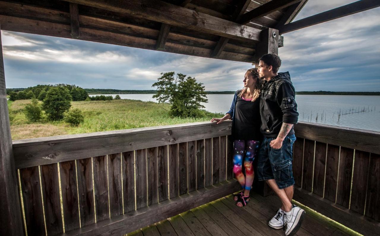 Traumhaff Historischer Kahnschifferhof Mit Kamin, Liebevoll Restauriert Vogelsang-Warsin Buitenkant foto
